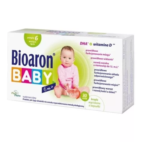 Bioaron Baby 6m+, 30 kapsułek twist-off..