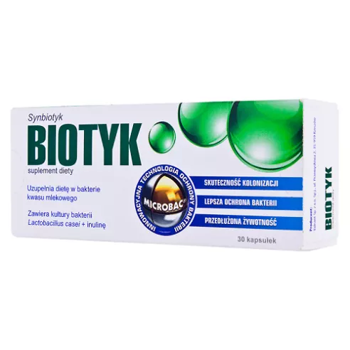 Biotyk - Probiotyk, 30 kapsułek.