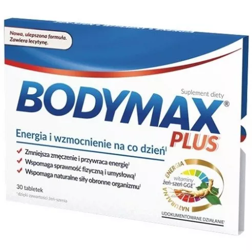 Bodymax Plus, 30 tabletek.