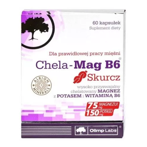 Chela-Mag B6 Skurcz, 60 kapsułek.(Olimp)