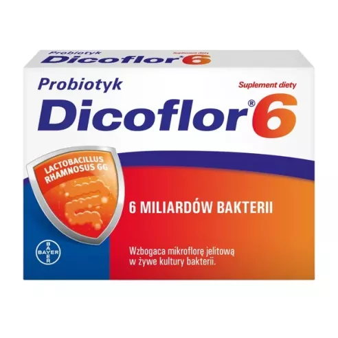 Dicoflor 6, 20 kapsułek.