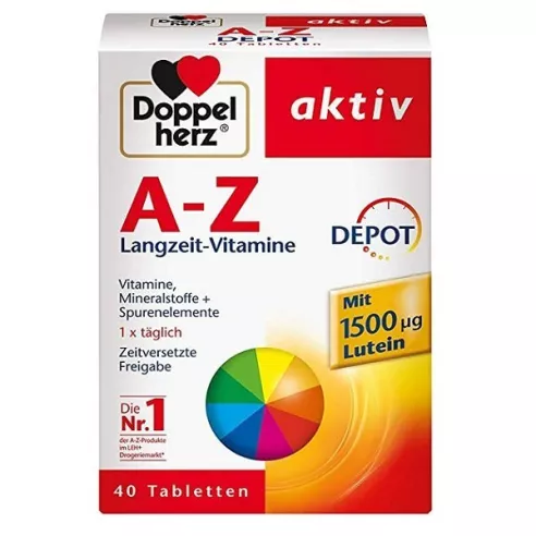 Doppelherz Aktiv - A-Z (Retard), 40 tabletek.