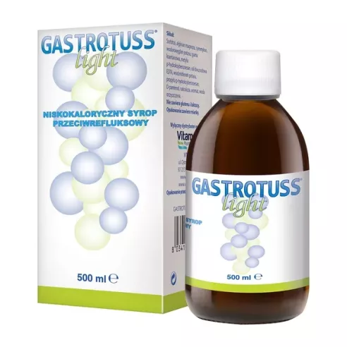 Gastrotuss Light - SYROP, 500 ml.