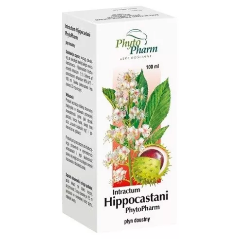 Hippocastani Intractum - WYCIĄG z kasztana, 100 ml.(Phyto Pharm)