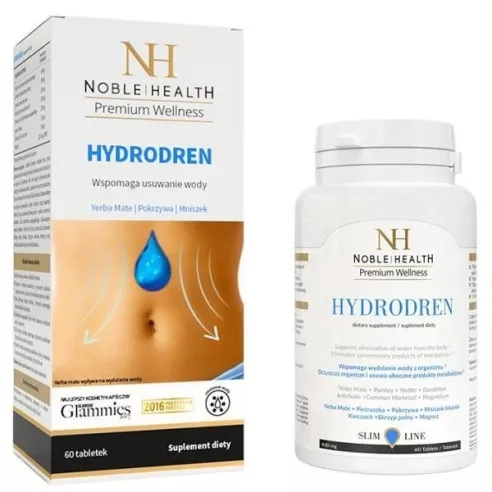 Hydrodren, 60 tabletek. Noble Health