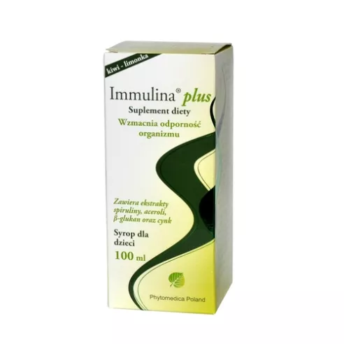Immulina Plus - SYROP, 100 ml.