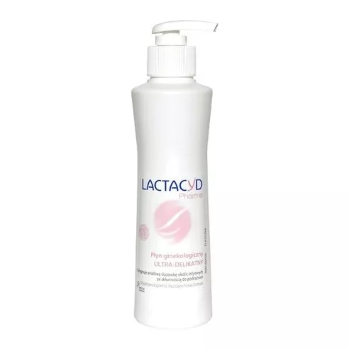 Lactacyd Pharma - PŁYN ginekologiczny ULTRA-DELIKATNY, 250 ml. z pompką.