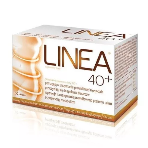 Linea 40+ , 60 tabletek.