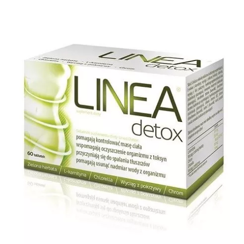 Linea Detox, 60 tabletek. Aflofarm