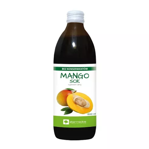 Mango - SOK z mango, 500 ml.(AlterMedica)