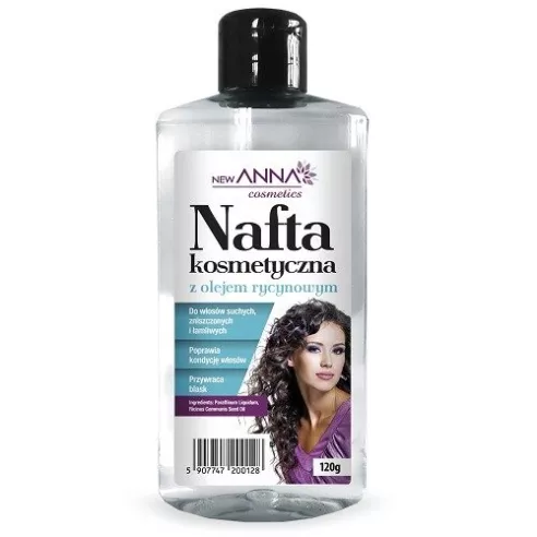 Anna, Nafta kosmetyczna z Olejem rycynowym, 120 ml.