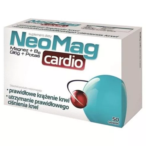 NeoMag Cardio, 50 tabletek.