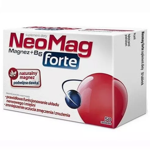 Neomag Forte, 50 tabletek