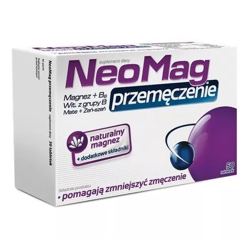 NeoMag Przemęczenie, 50 tabletek.