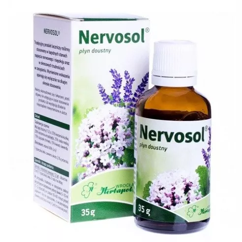 Nervosol - KROPLE uspokajające, 35 ml.