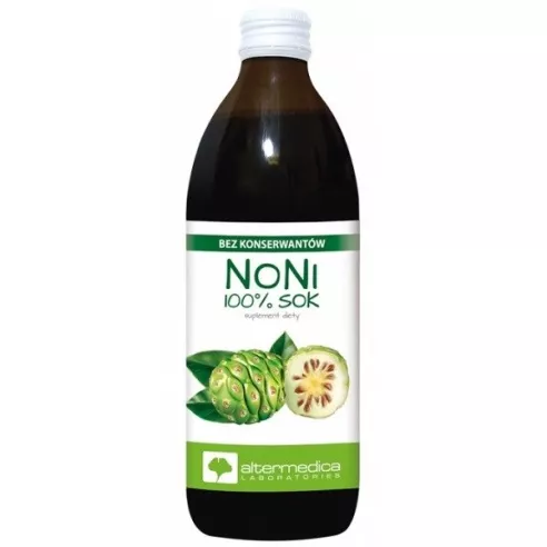 Noni - SOK z owoców Noni, 500 ml. Altermedica