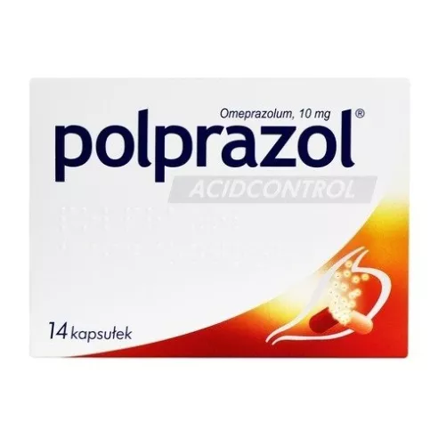 Polprazol AcidControl 10 mg.  14 kapsułek.