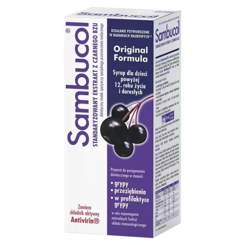 Sambucol Original Formula - SYROP, 120 ml.