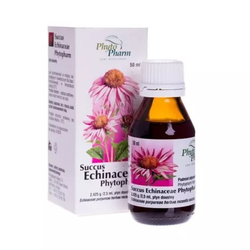 Succus Echinacea - PŁYN doustny, 50 ml.(Phyto Pharm)