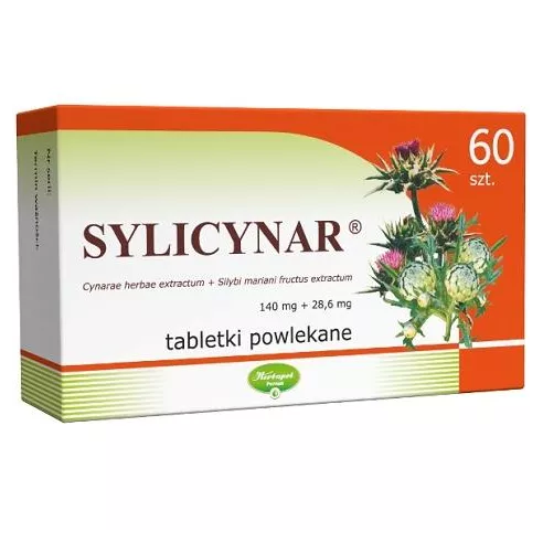 Sylicynar, 60 tabletek.