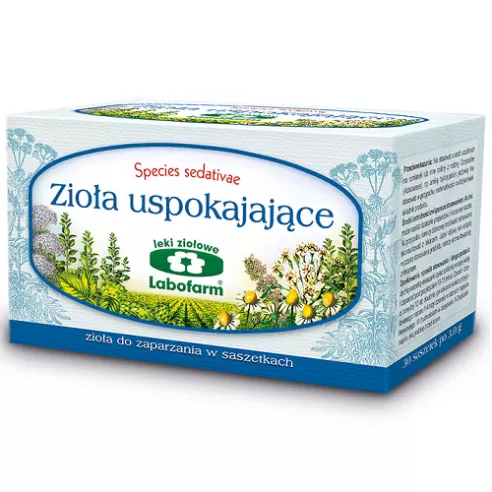 Zioła uspokajające - Herbatka FIX, 30 saszetek.