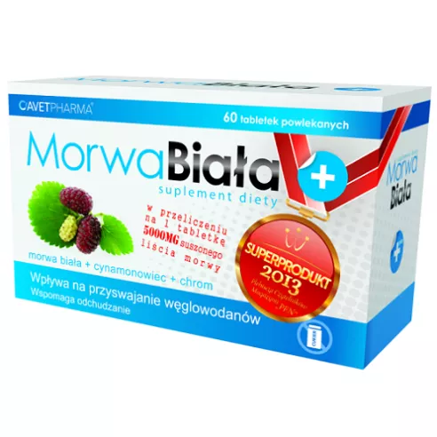 Morwa Biała Plus, 60 tabletek. Avetpharma