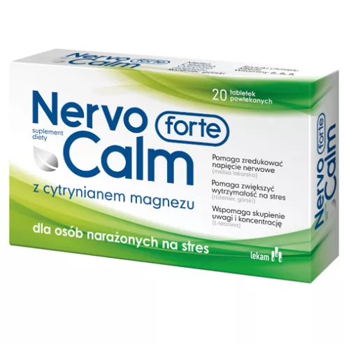 NervoCalm Forte, 20 tabletek.