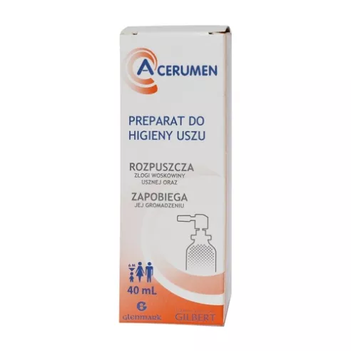 A-cerumen - Spray do higieny uszu od 6 miesiąca życia, 40 ml.