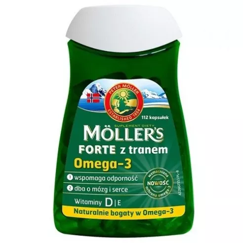 Mollers Forte Omega-3, 112 kapsułek.