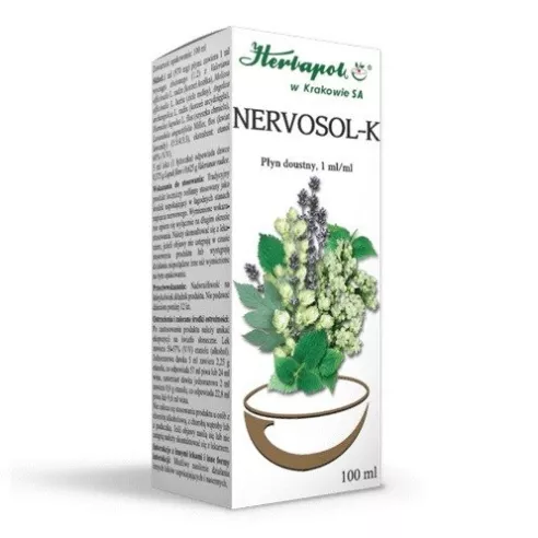 Nervosol K, 100 ml. Herbapol Kraków