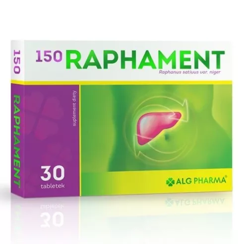 Raphament 150, 30 tabletek.