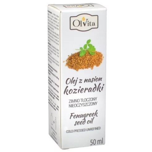 Olej z nasion KOZIERADKI spożywczy, 50 ml. Olvita
