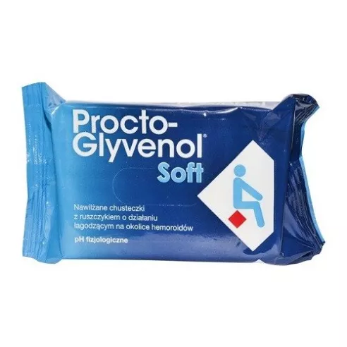 Procto-Glyvenol Soft - CHUSTECZKI 30 sztuk.