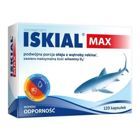 Iskial Max, 120 kapsułek. (Naturell)