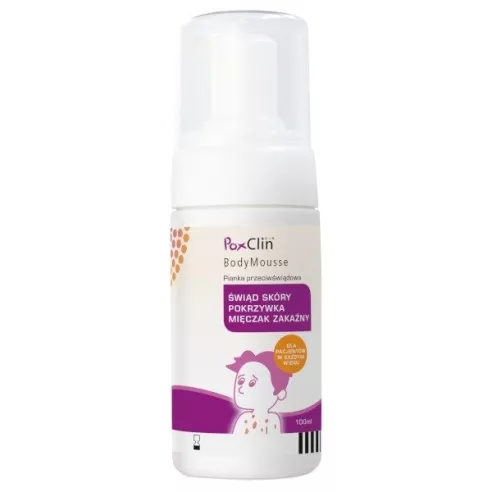 PoxClin Body Mousse, 100 ml.