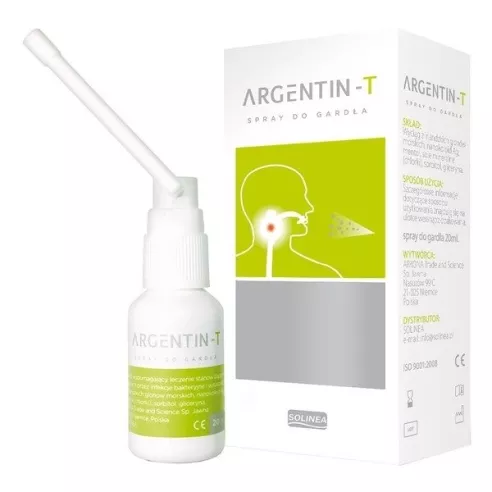 Argentin-T SPRAY do gardła, 20 ml.