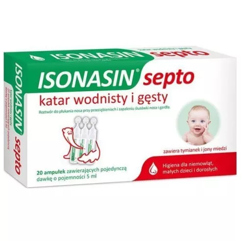 Isonasin Septo NaCl 0,9% -  20 ampułek