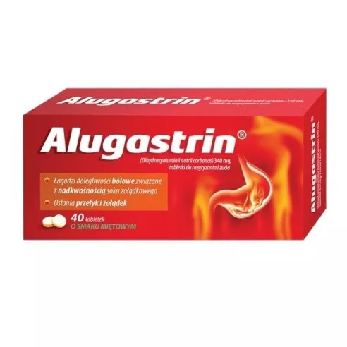 Alugastrin, 40 tabletek.