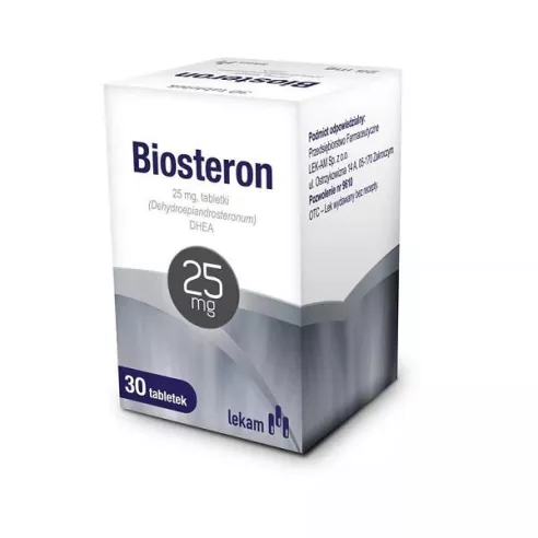 Biosteron 25 mg. 30 tabletek. Lekam