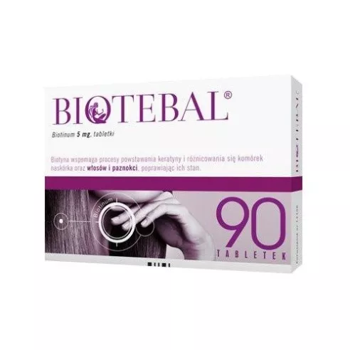 Biotebal 5 mg. 90 tabletek.