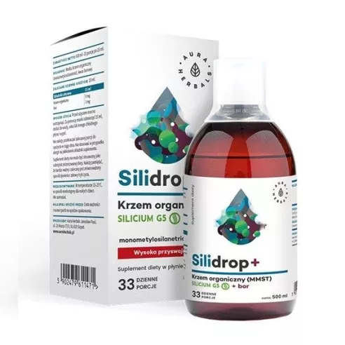 Silidrop PLUS, 500 ml. Aura Herbals.