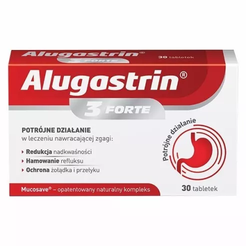 Alugastrin 3 FORTE, 30 tabletek.