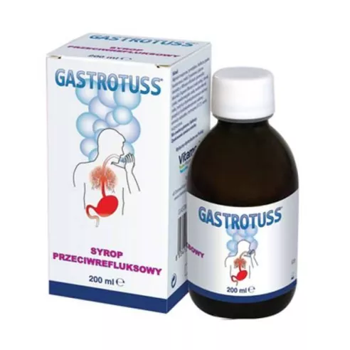 Gastrotuss SYROP przeciwrefluksowy, 200 ml.