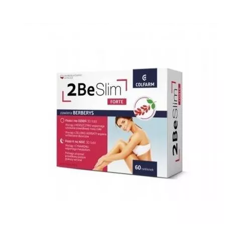 2Be Slim FORTE, 60 tabletek. Colfarm