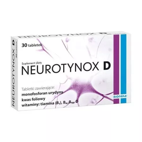 Neurotynox D, 30 tabletek. Biofarm