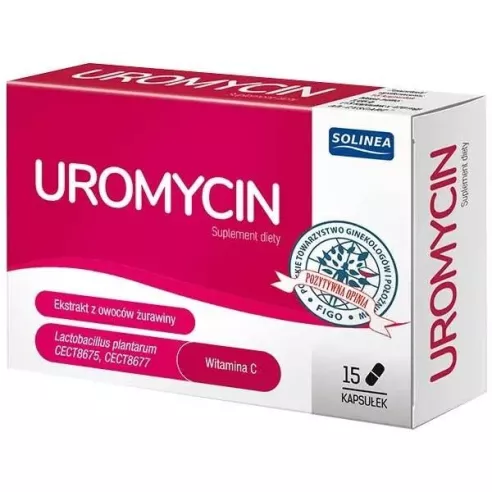 Uromycin, 15 kapsułek. Solinea