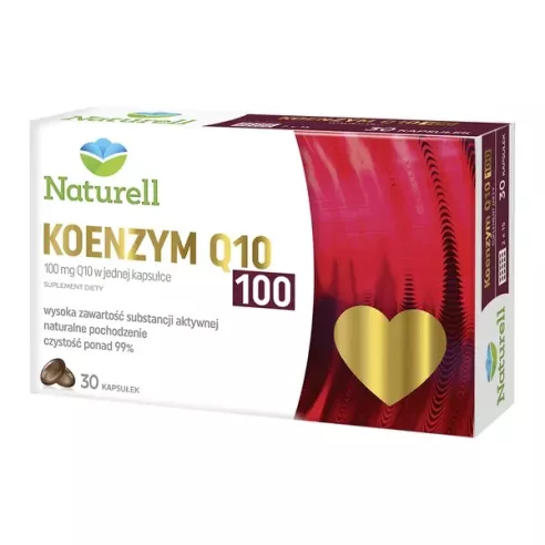 Koenzym Q10 100, 30 kapsułek. Naturell