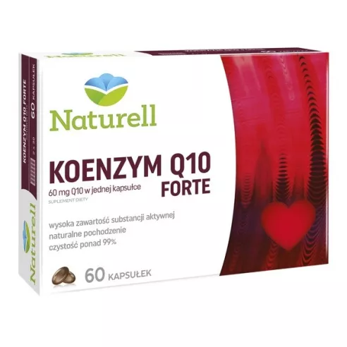 Koenzym Q10 FORTE, 60 kapsułek. Naturell