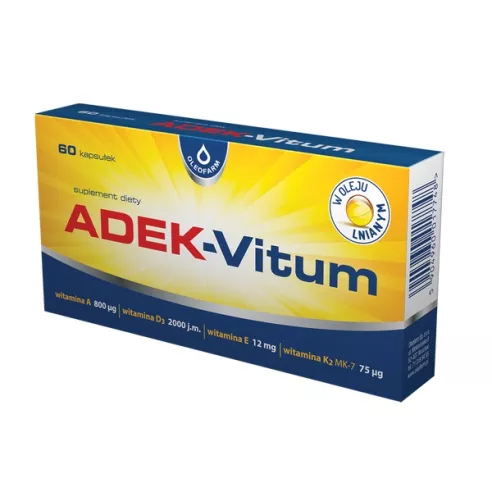 ADEK-Vitum, 60 kapsułek. Oleofarm