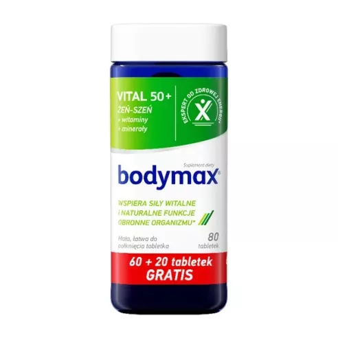 Bodymax VITAL 50+, 80 tabletek.